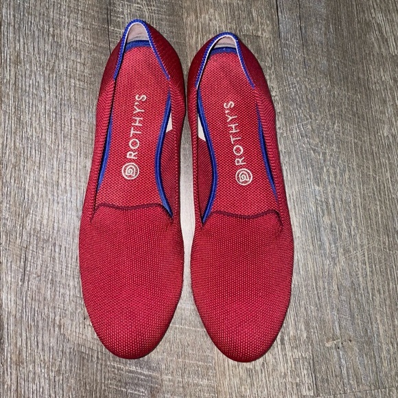 Rothy’s | The Loafer in Maroon - Picture 1 of 11